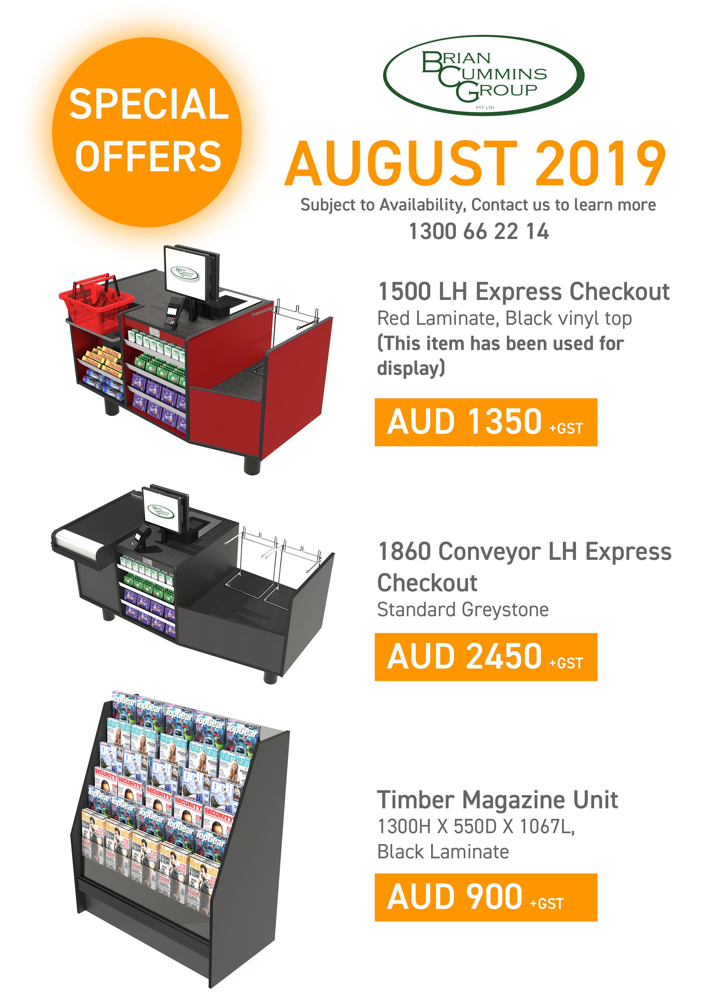BCG Special offers 2019